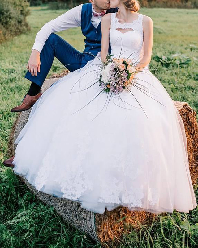 Svadobné šaty Agata šité na mieru