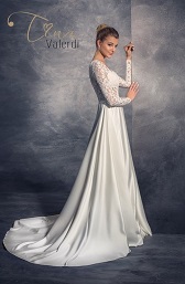 Svadobné šaty A-linia