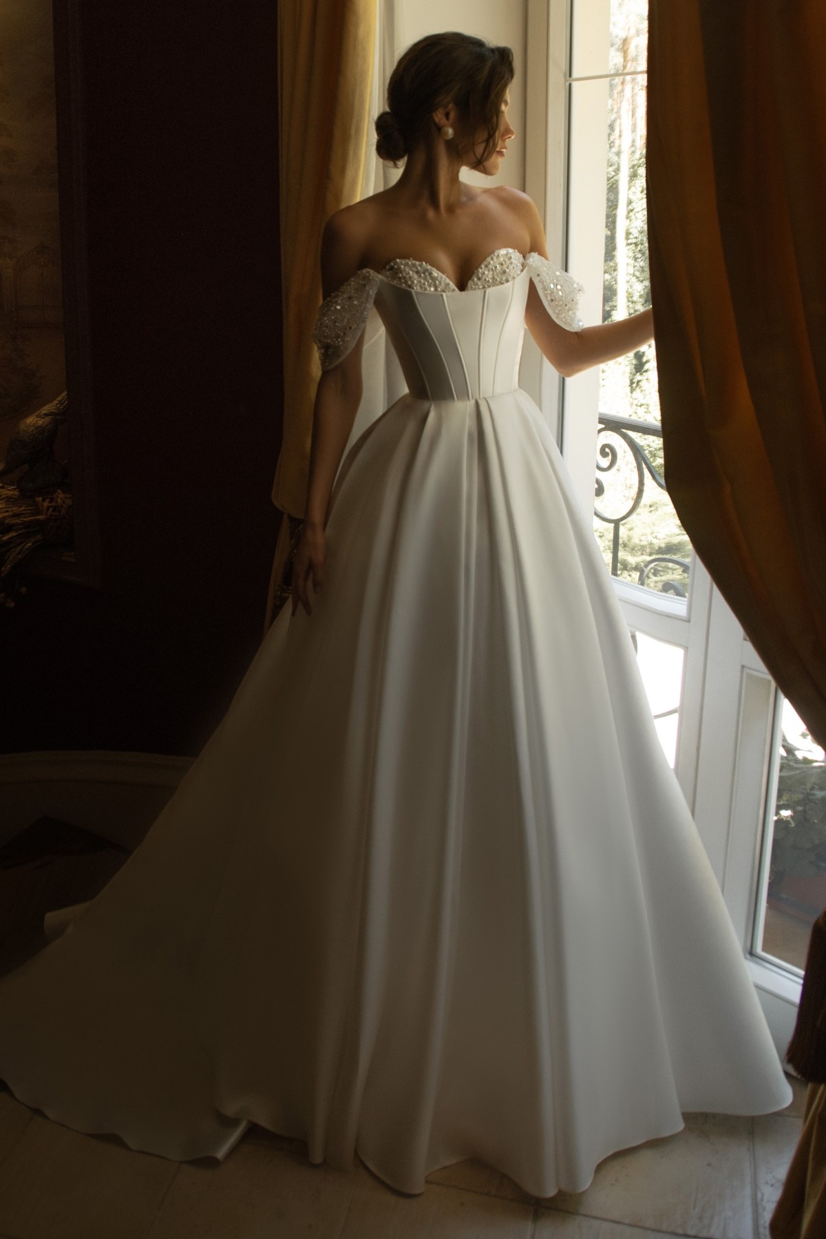 elegantné svadobné šaty