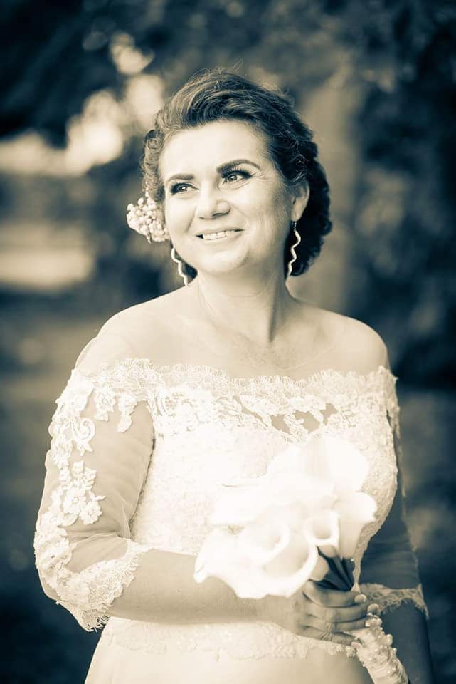 Nádherná nevesta v šatách Margaret zo svadobného centra EvaMária Sereď
