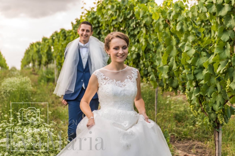 Nádherná nevesta Marcelka so ženíchom zo svadobného centra EvaMária Sereď