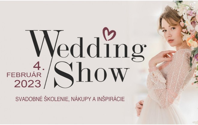 Pozvánka WEDDING SHOW 2023